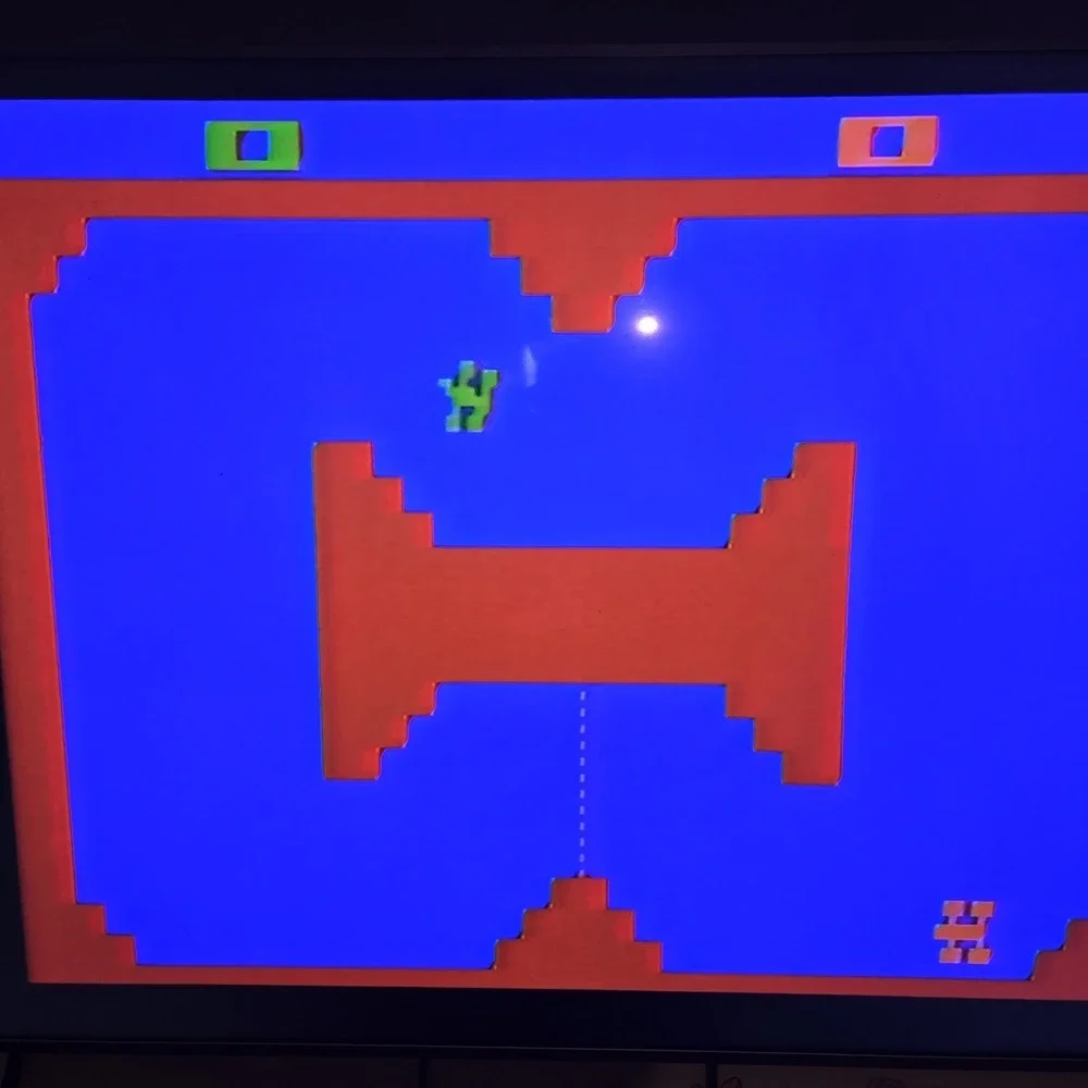 Indy 2600 Atari‎ 2600 Video Game Cartridge CX2611 Picture Label Vintage 1978